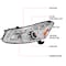 Spec-D Tuning 08-12 Honda Accord Projector Headlight Chrome Housing Sedan Model 2LHP-ACD084-TM - alternate 3